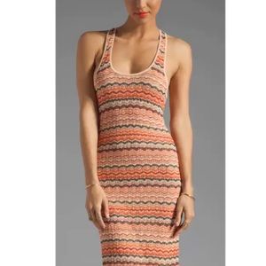 Chevron Stripe Maxi Dress